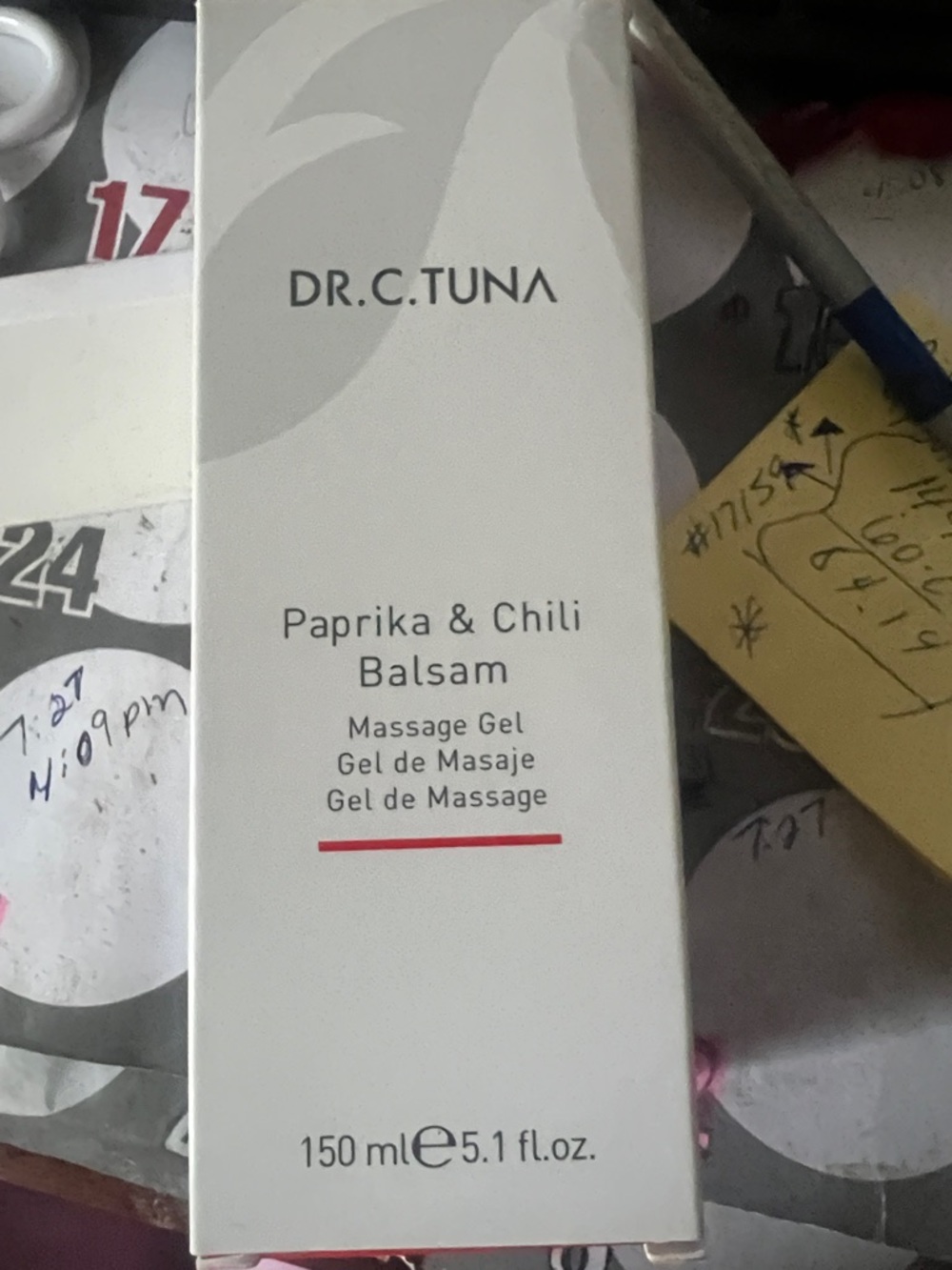 Farmasi Paprika & Chili Balsam Massage Gel - White